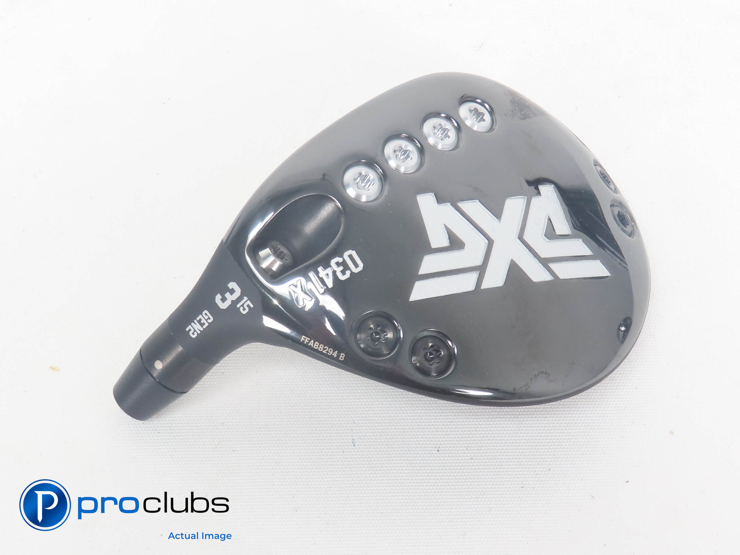Left Handed PXG GEN2 0341X 15* 3 Wood - Head Only - w/Adapter - L
